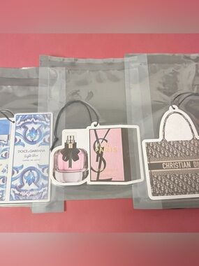 Luxury Air Freshener Hanger Set of 3 (A820)